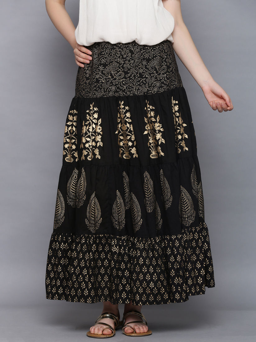 Printed skirts online clearance