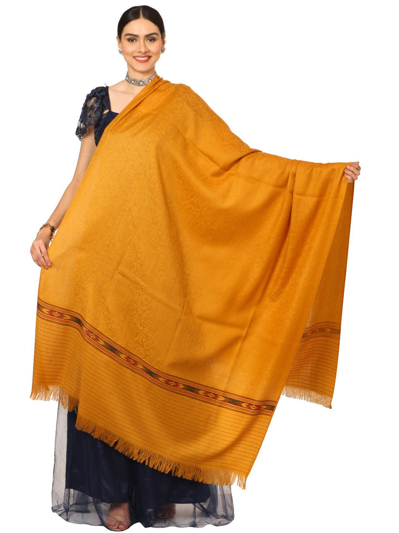 Yellow shawl online clearance