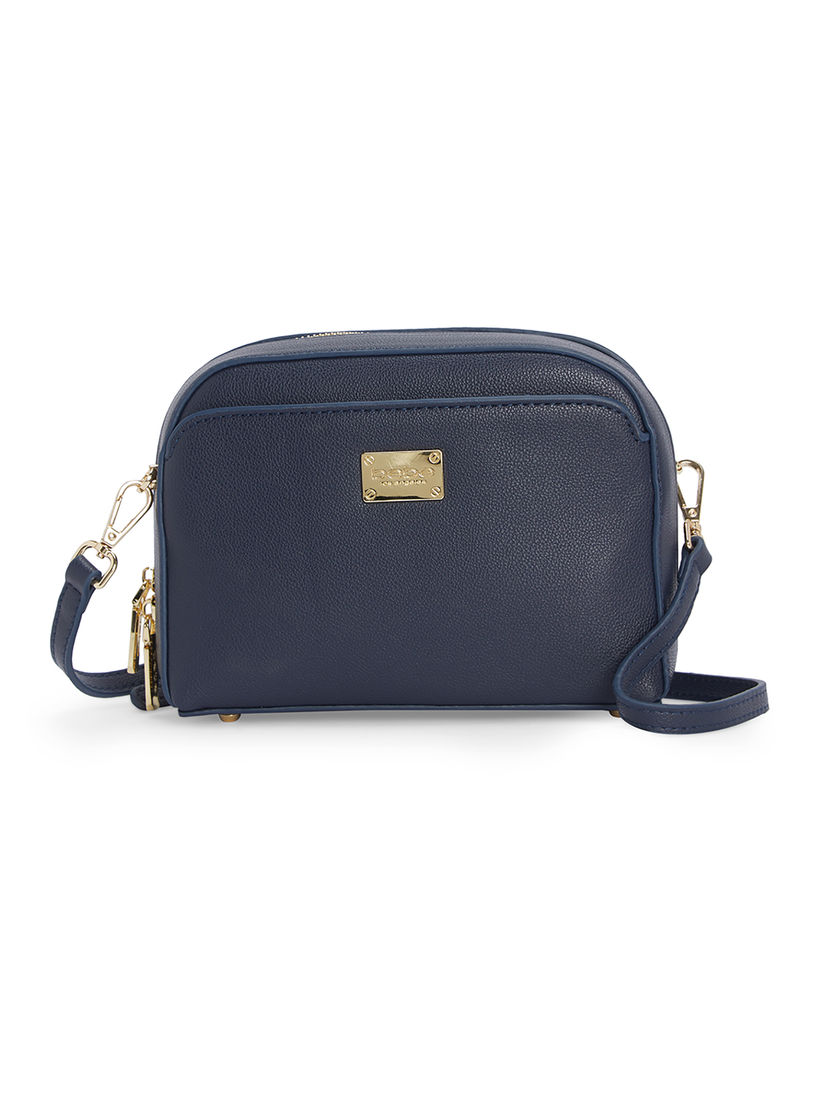 Bebe Wallets Buy Bebe Blue Metal Logo Wallet Online Nykaa Fashion