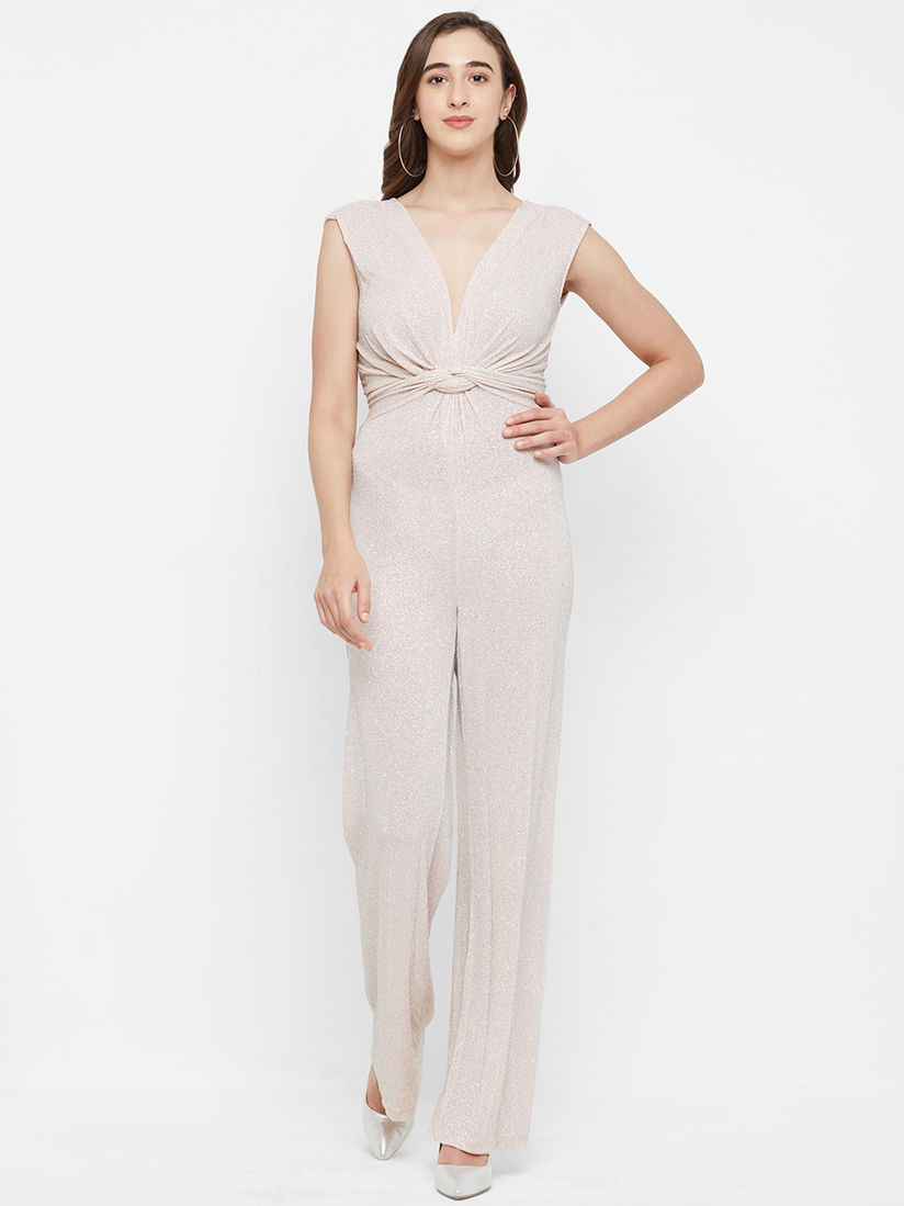 bebe pink jumpsuit