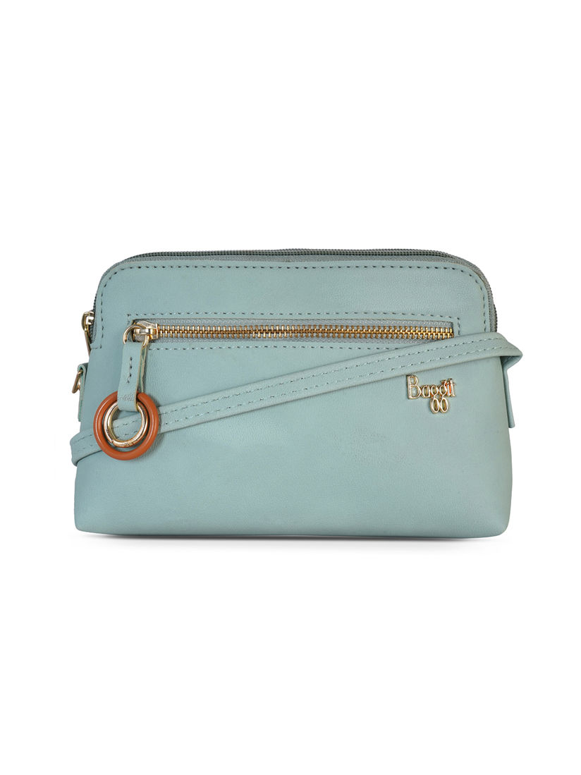 baggit blue sling bag