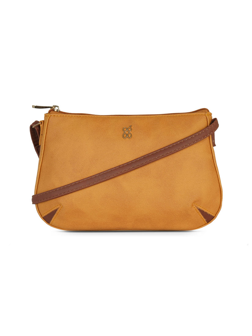 tan sling bag