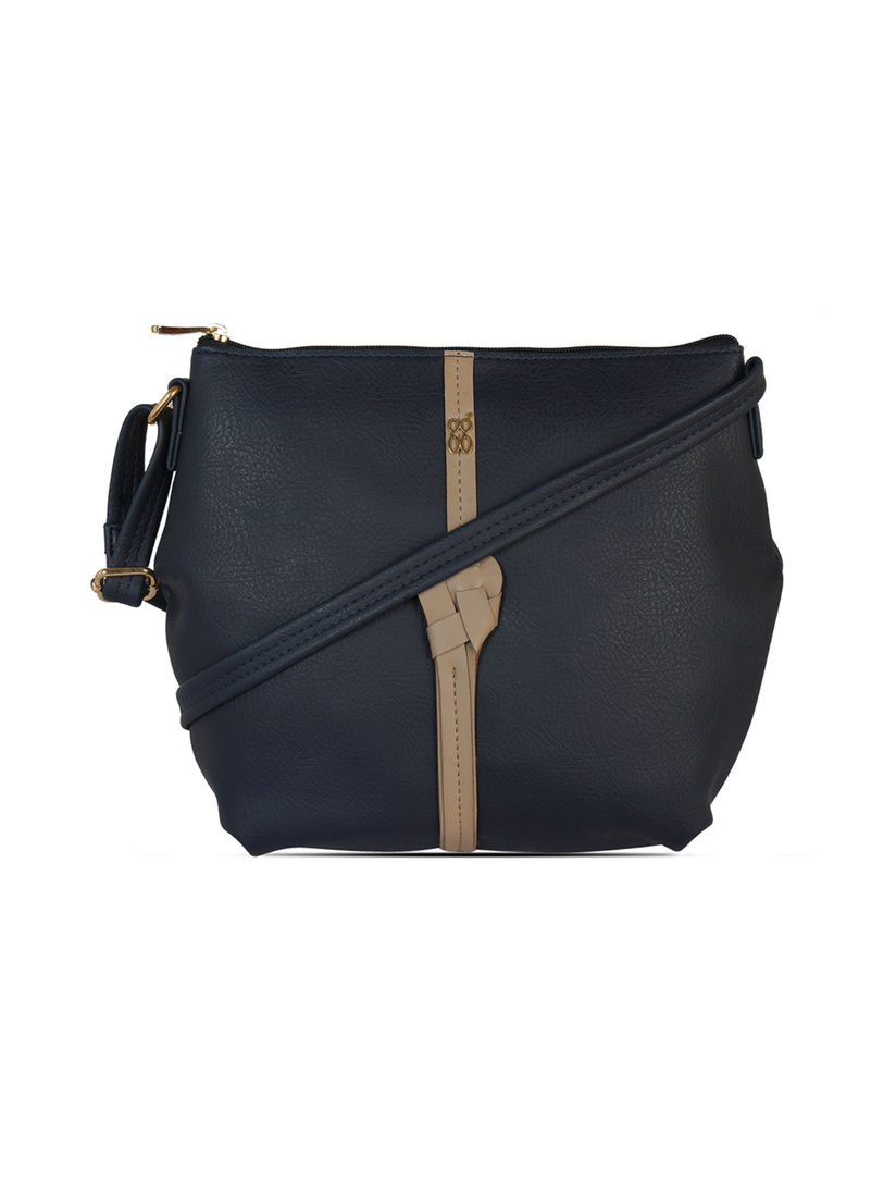 baggit blue sling bag