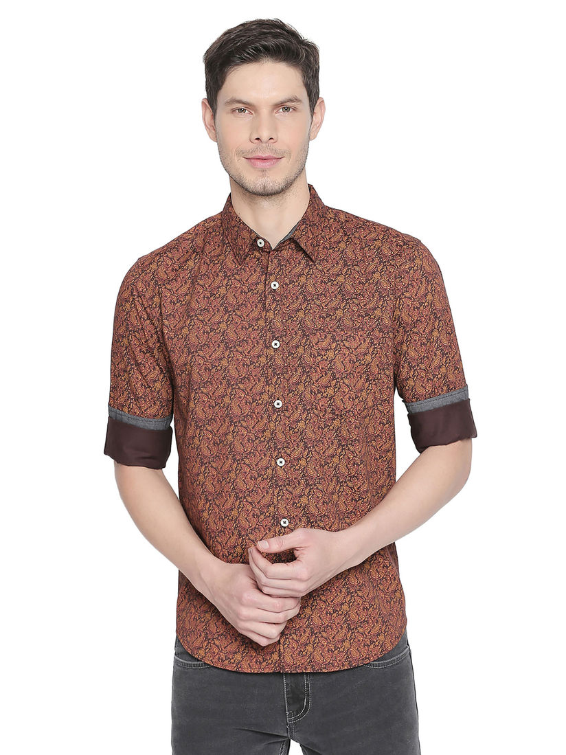 basics slim fit shirts