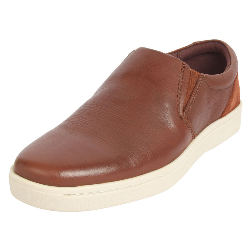 clarks brown loafers
