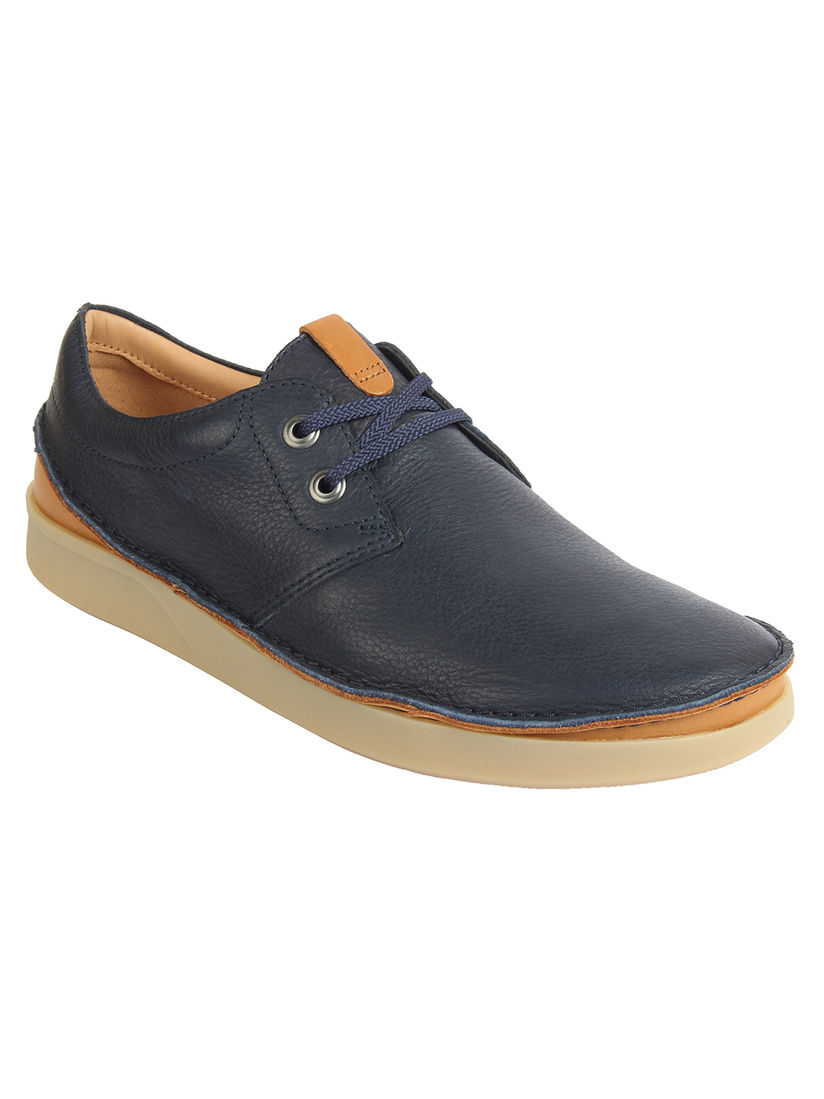 clarks oakland lace navy
