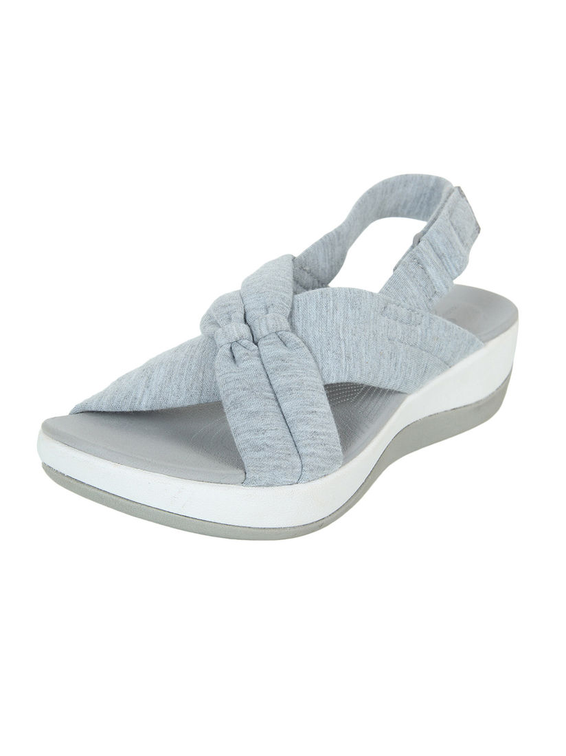 clarks grey sandals