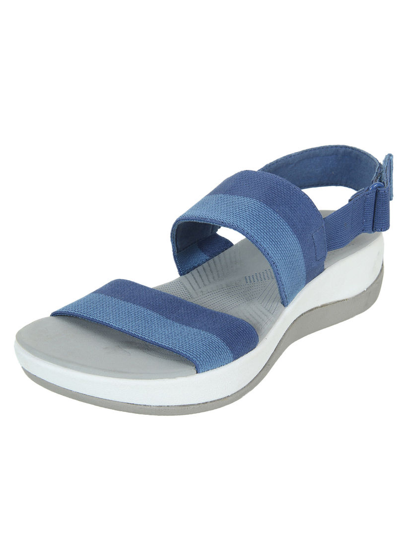 clarks blue sandals