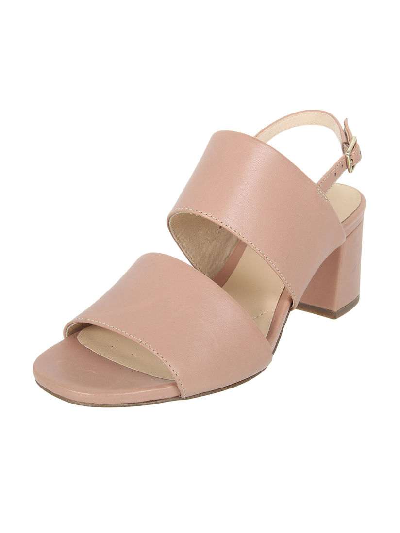clarks nude sandals