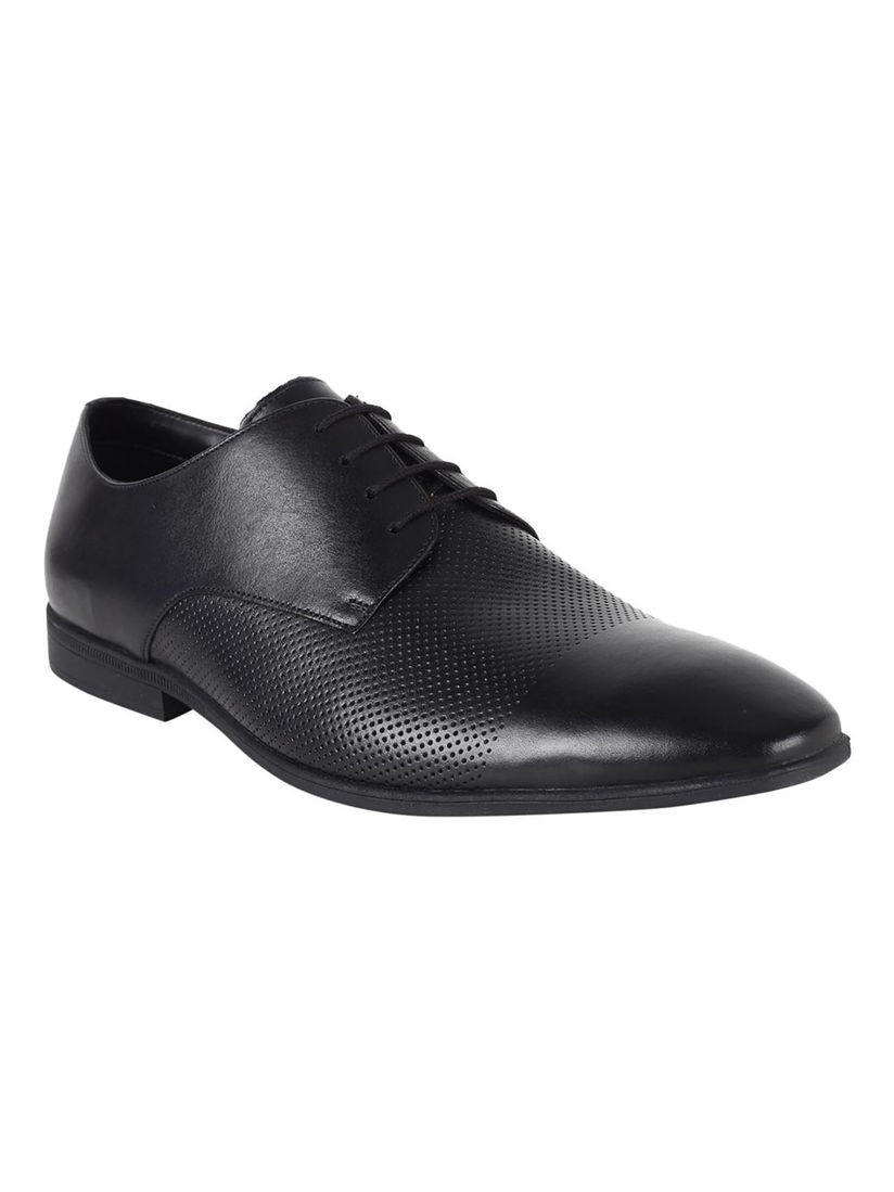 clarks black formal shoes