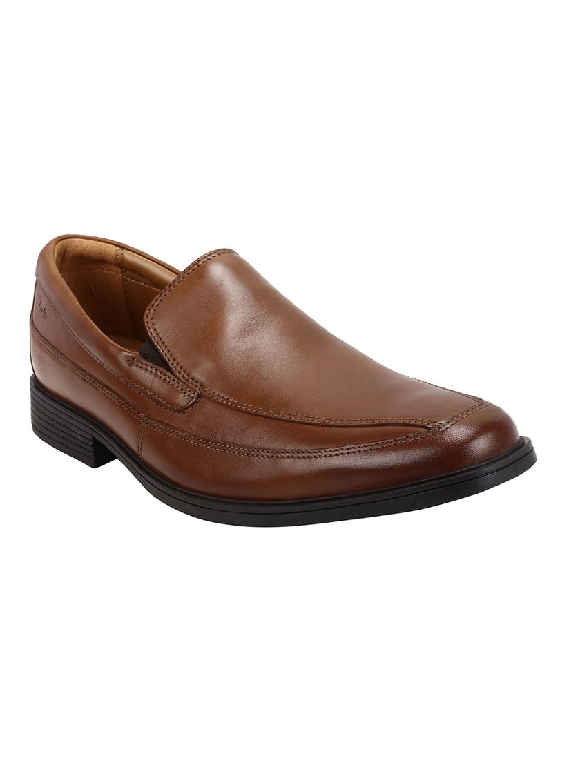 clarks tilden free dark tan