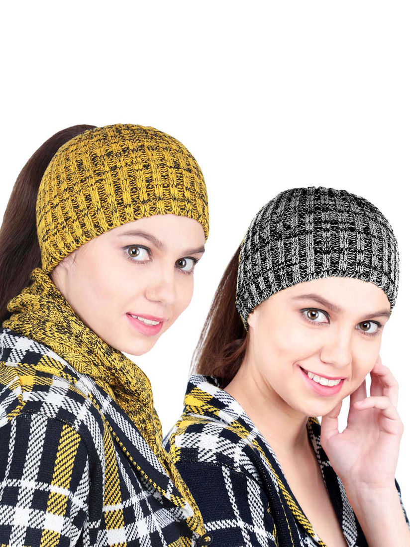 knitted ear warmers