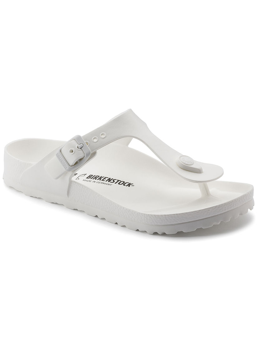 birkenstock sandals all white