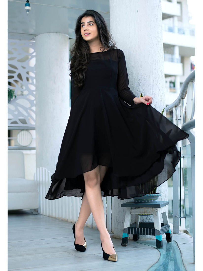 Georgette dresses online clearance