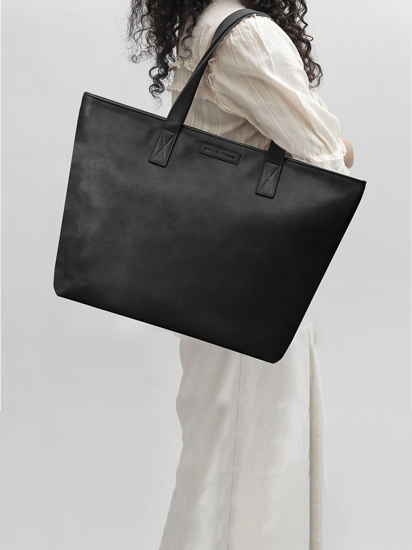 Black tote bag online Clearance