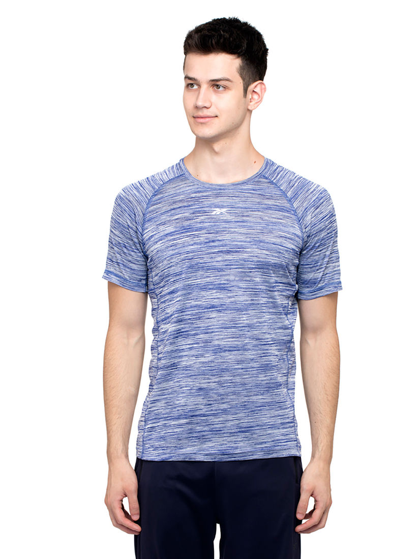 Buy Reebok WORKOUT TEE Blue Training T 