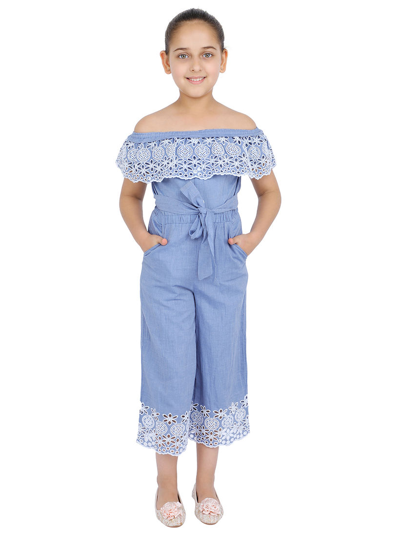 blue kids jumpsuit
