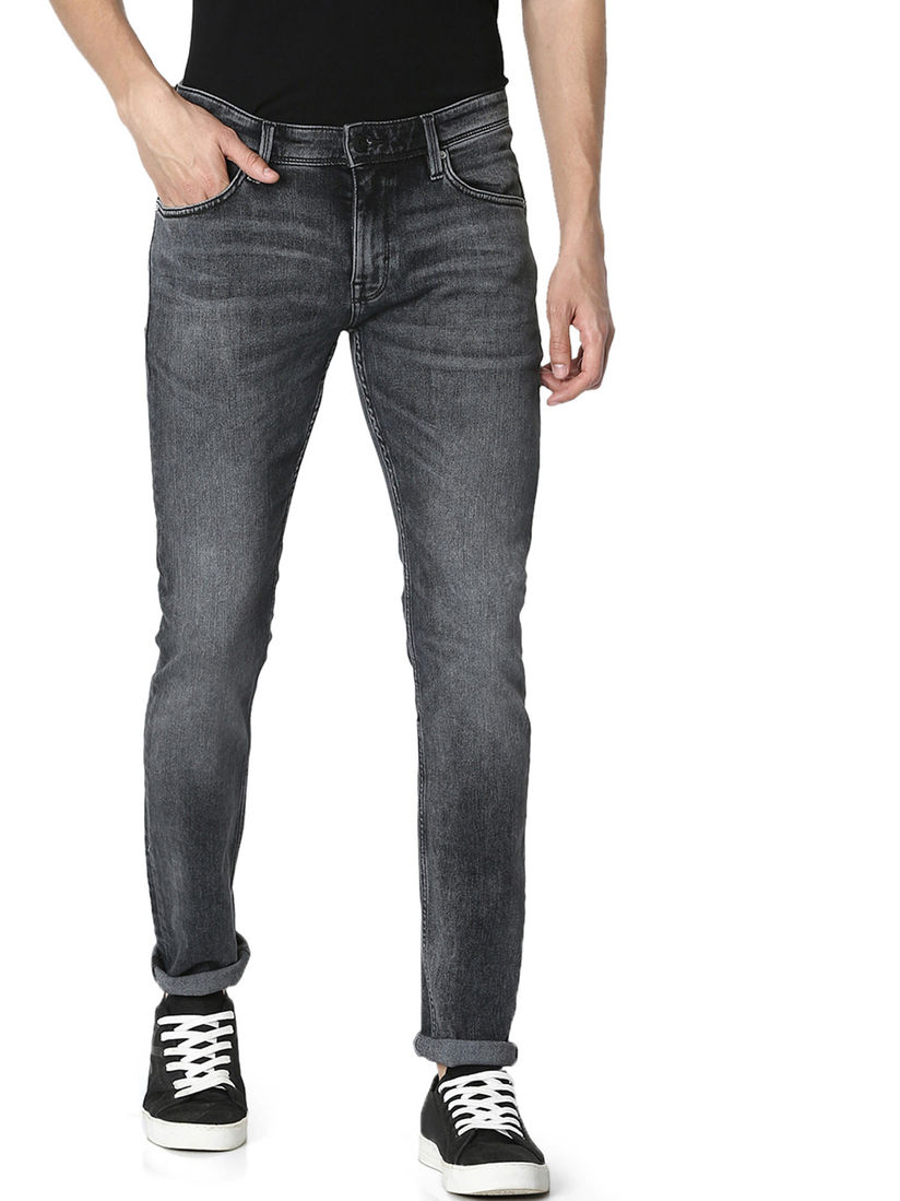 Buy Celio Black Solid Jeans Online