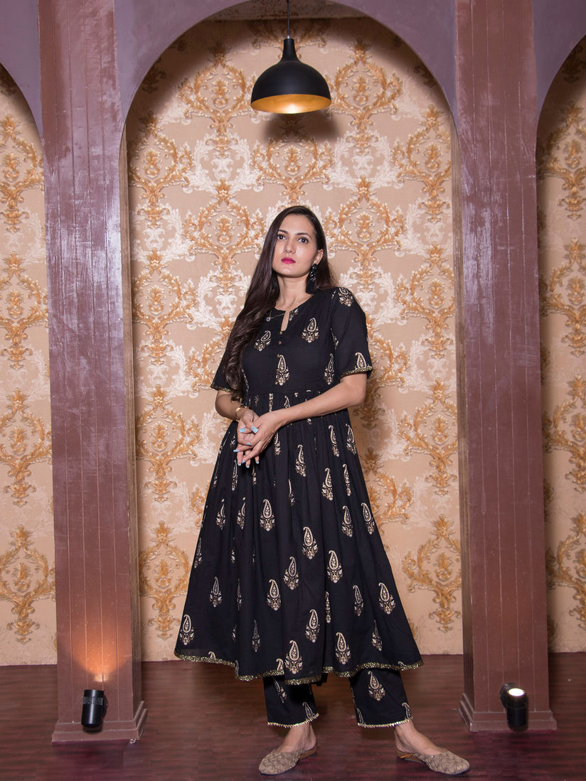 Flared kurti online clearance