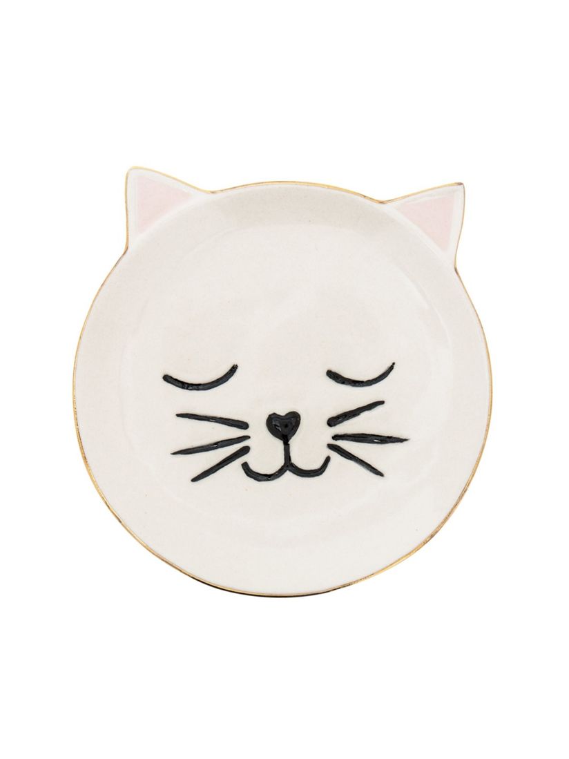 Chumbak Cute Cat Trinket Tray