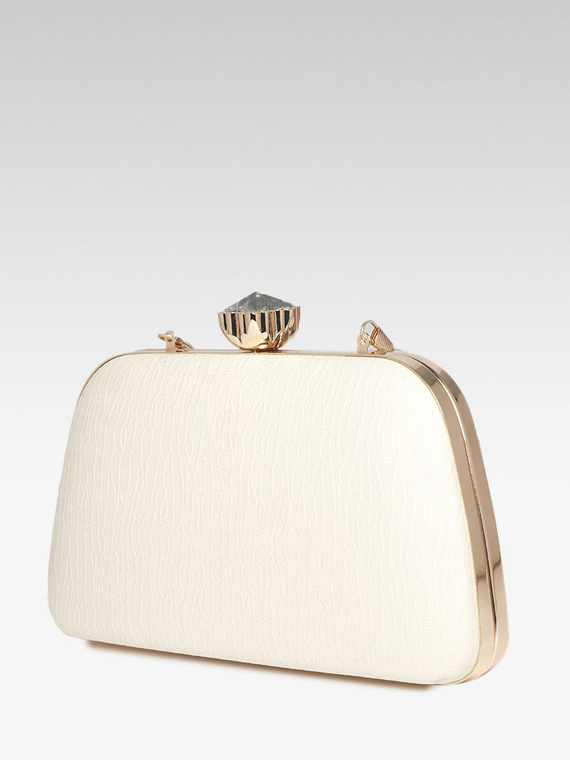 white clutches online