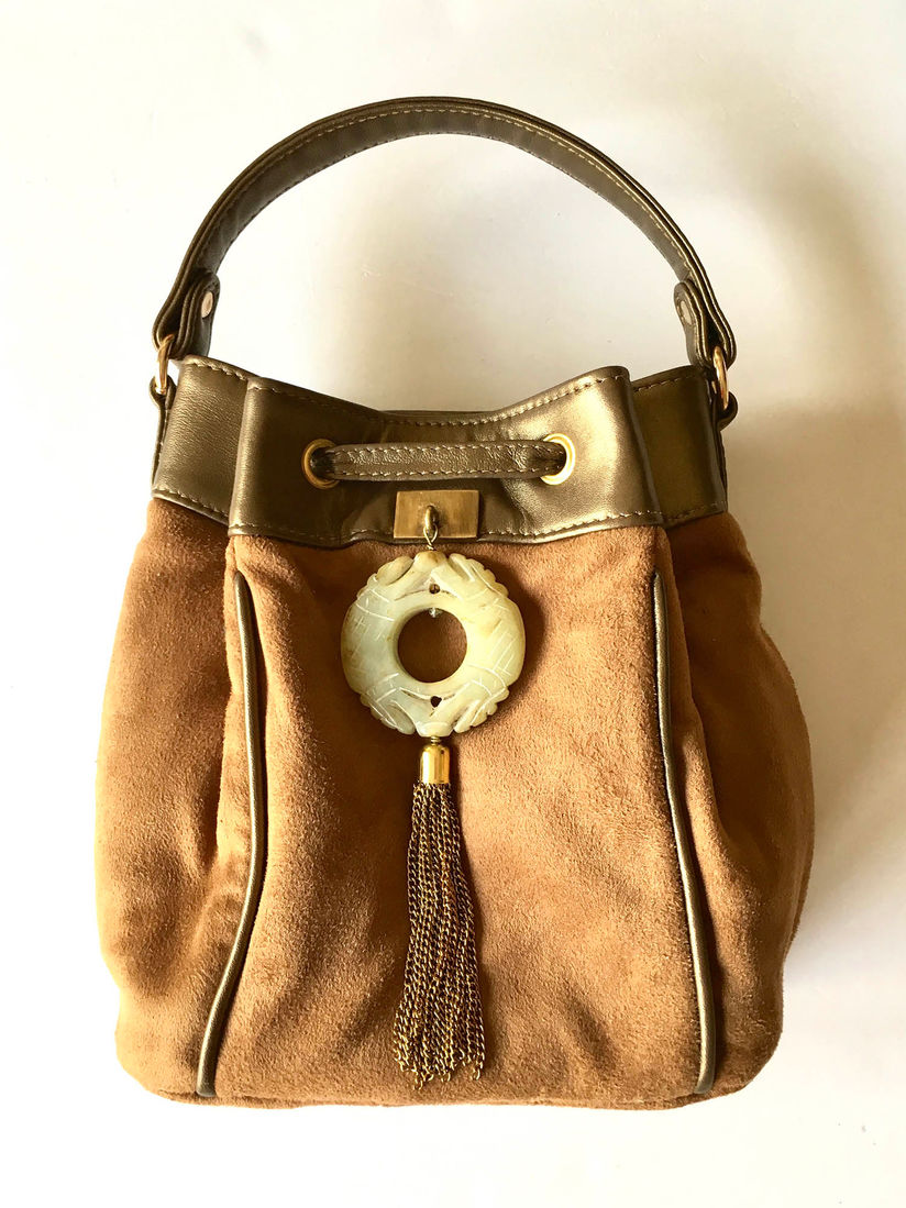 brown boho bag