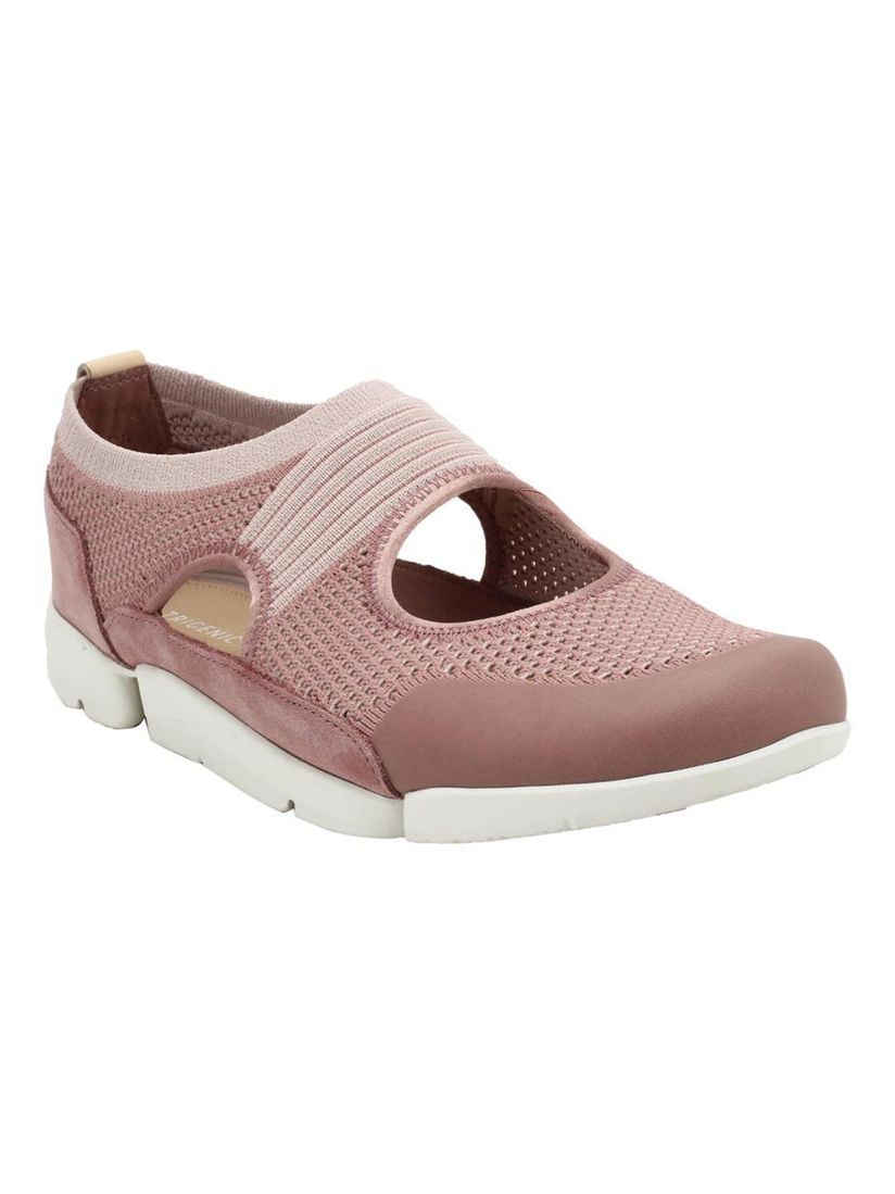 clarks sneakers pink