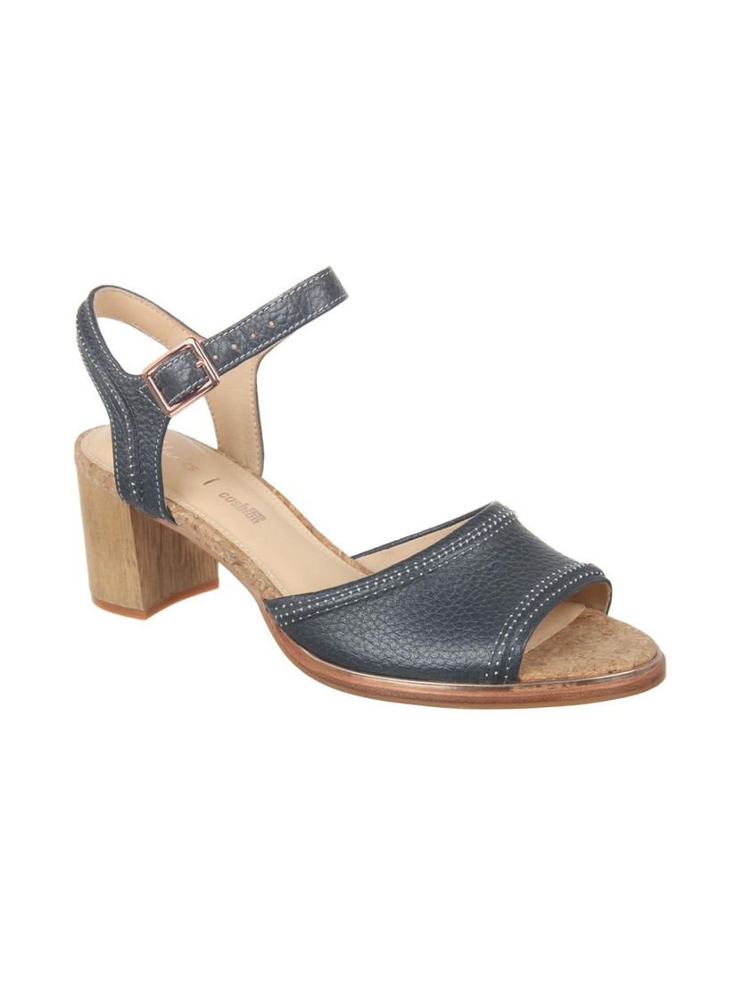 clarks heels grey