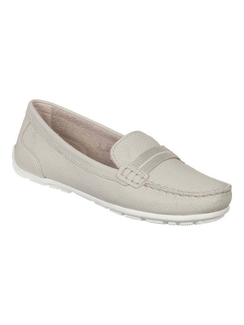 clarks grey loafers