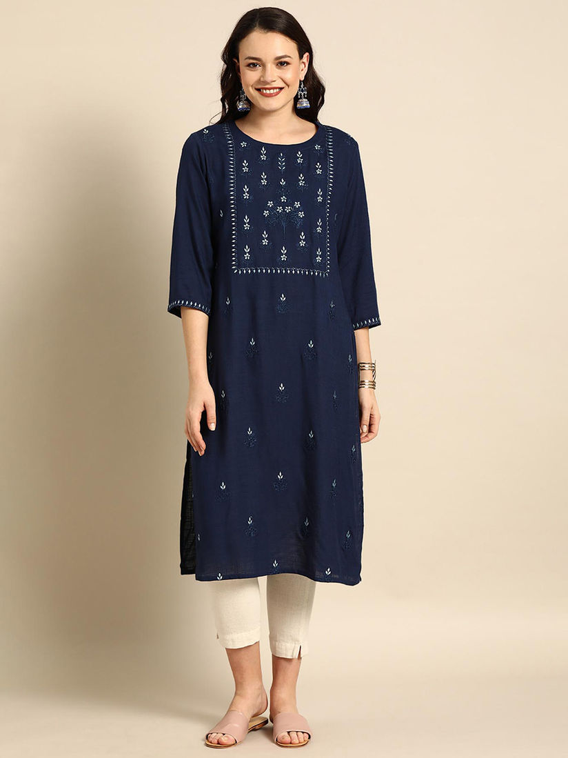 Soch Kurtis Kurtas And Tunics Buy Soch Navy Blue Embroidered Kurta Online Nykaa Fashion We stand behind our awesome socks, masks, and underwear, and the people that work hard to get them to you. soch navy blue embroidered kurta