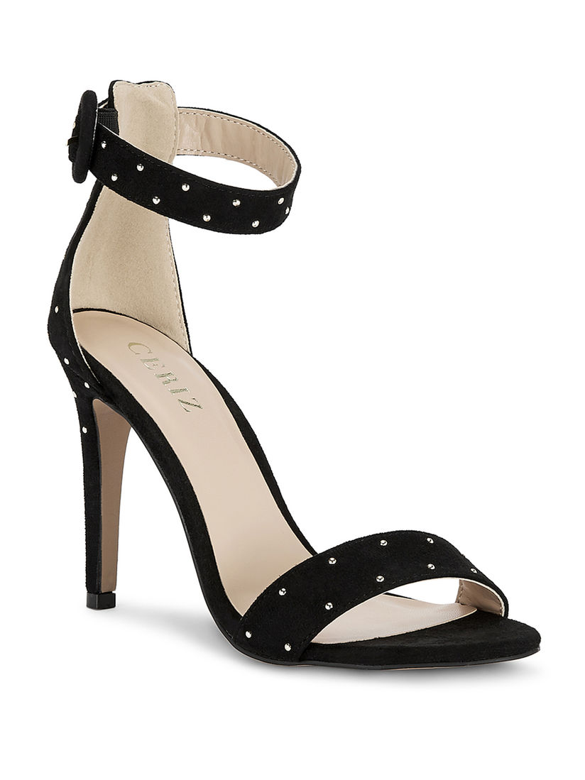 Black stilettos online clearance