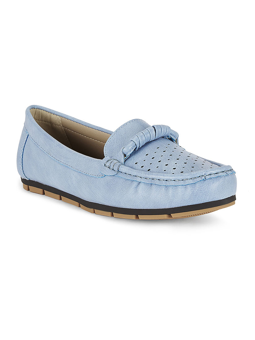 baby blue loafers
