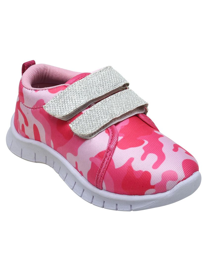 pink camo sneakers