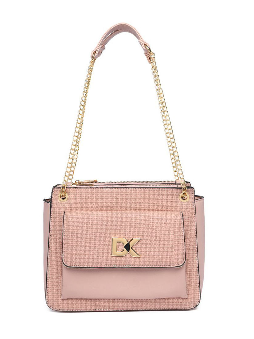 peach crossbody bag