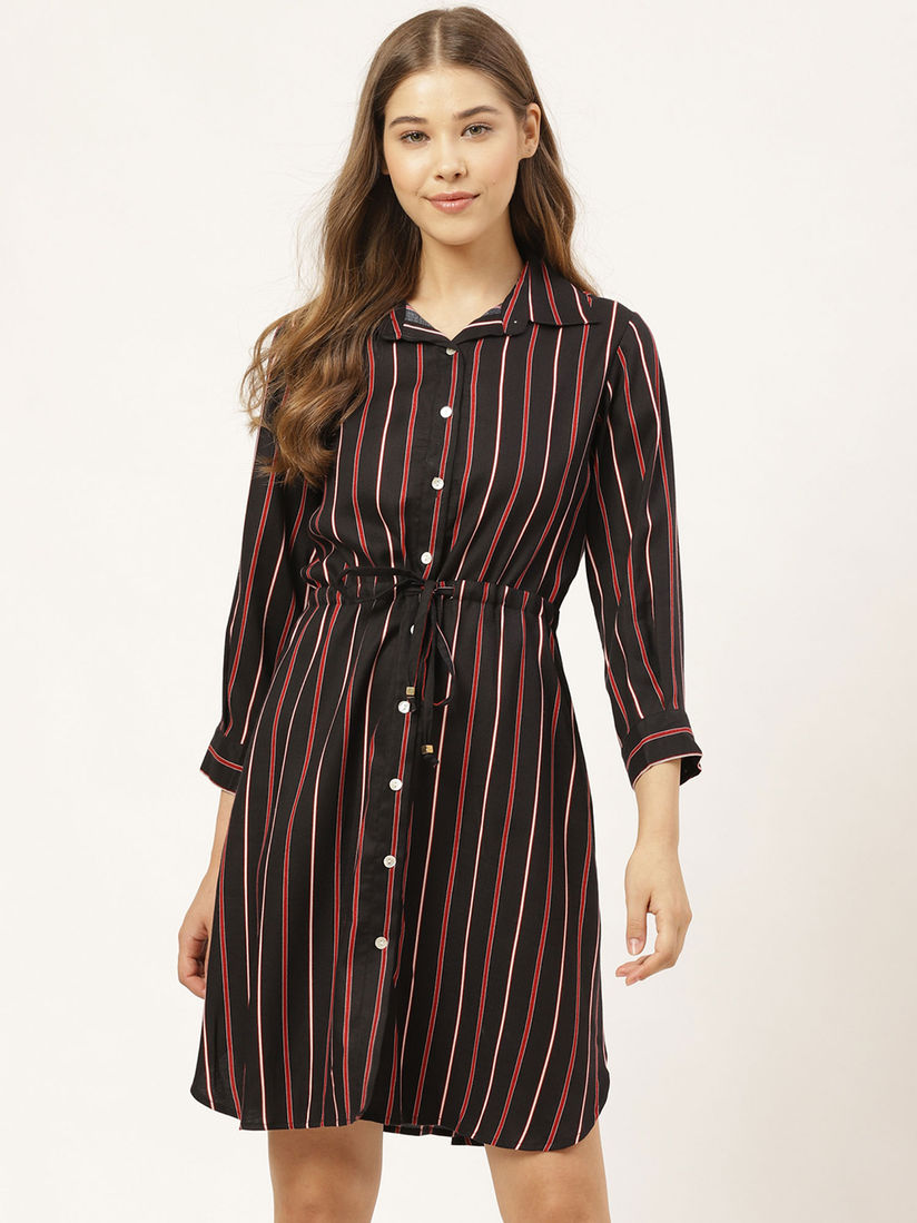 Twenty Dresses By Nykaa Fashion Dresses Buy Twenty Dresses By Nykaa Fashion Black Stripe On Shirt Dress Online Nykaa Fashion Goo.gl/v5qsle vogue nykaa fashion host red carpet of 1st fashion awards 2019. twenty dresses by nykaa fashion black stripe on shirt dress