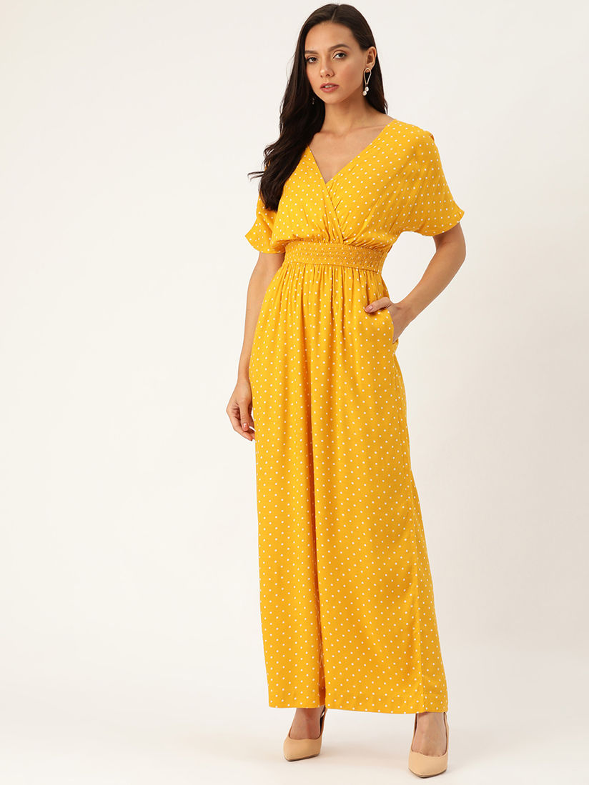 Bright yellow jumpsuit Outlet