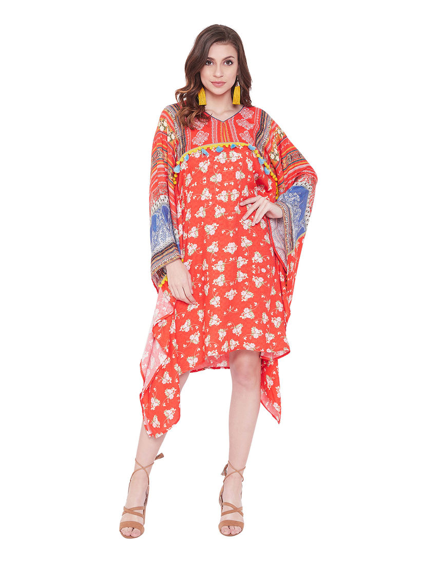 knee length kaftan dress
