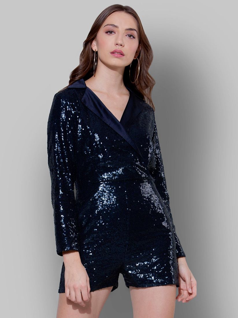 Sequin blazer playsuit clearance