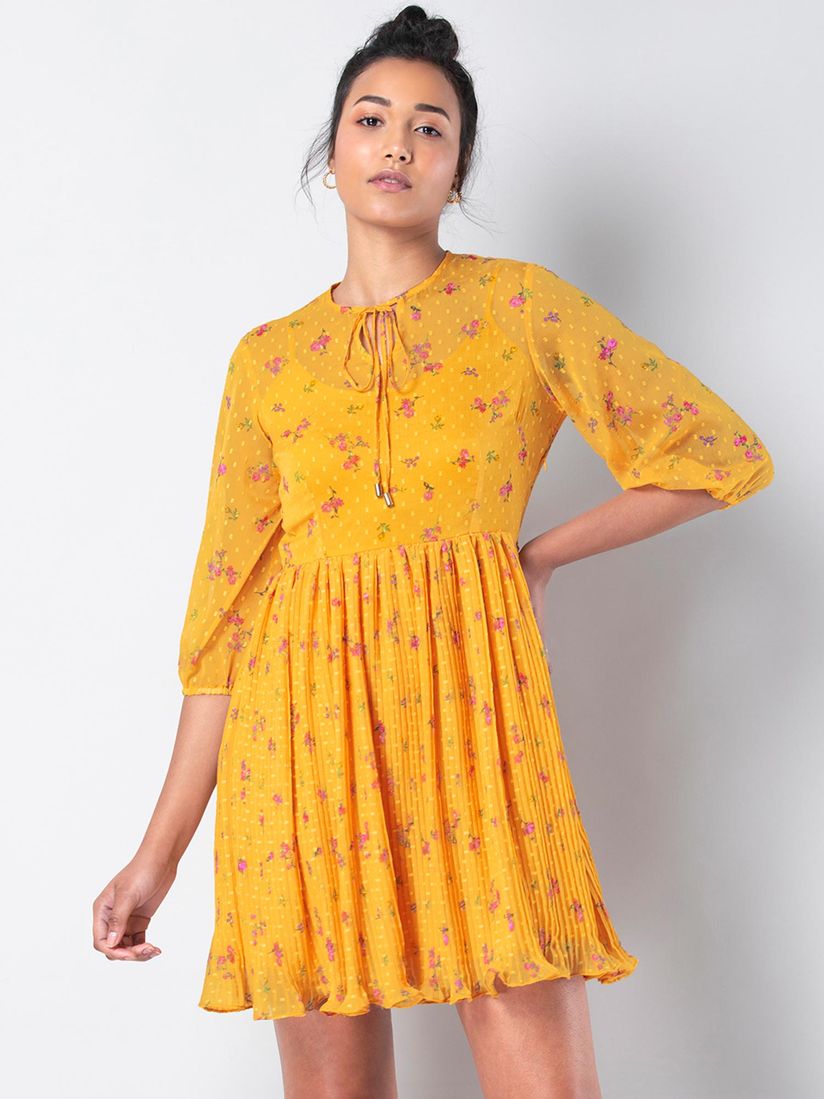faballey yellow dress