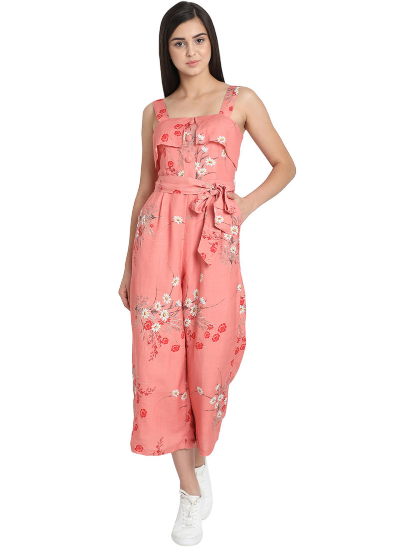 floral jumpsuit