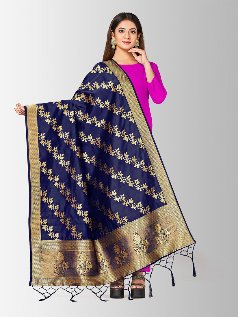 Banarasi silk dupatta online Clearance