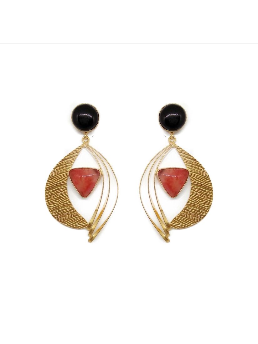 Bay Leaf Accessories Earrings Buy Bay Leaf Accessories Phila Earrings 1 Online Nykaa Fashion Bay leaf door hair accessories.