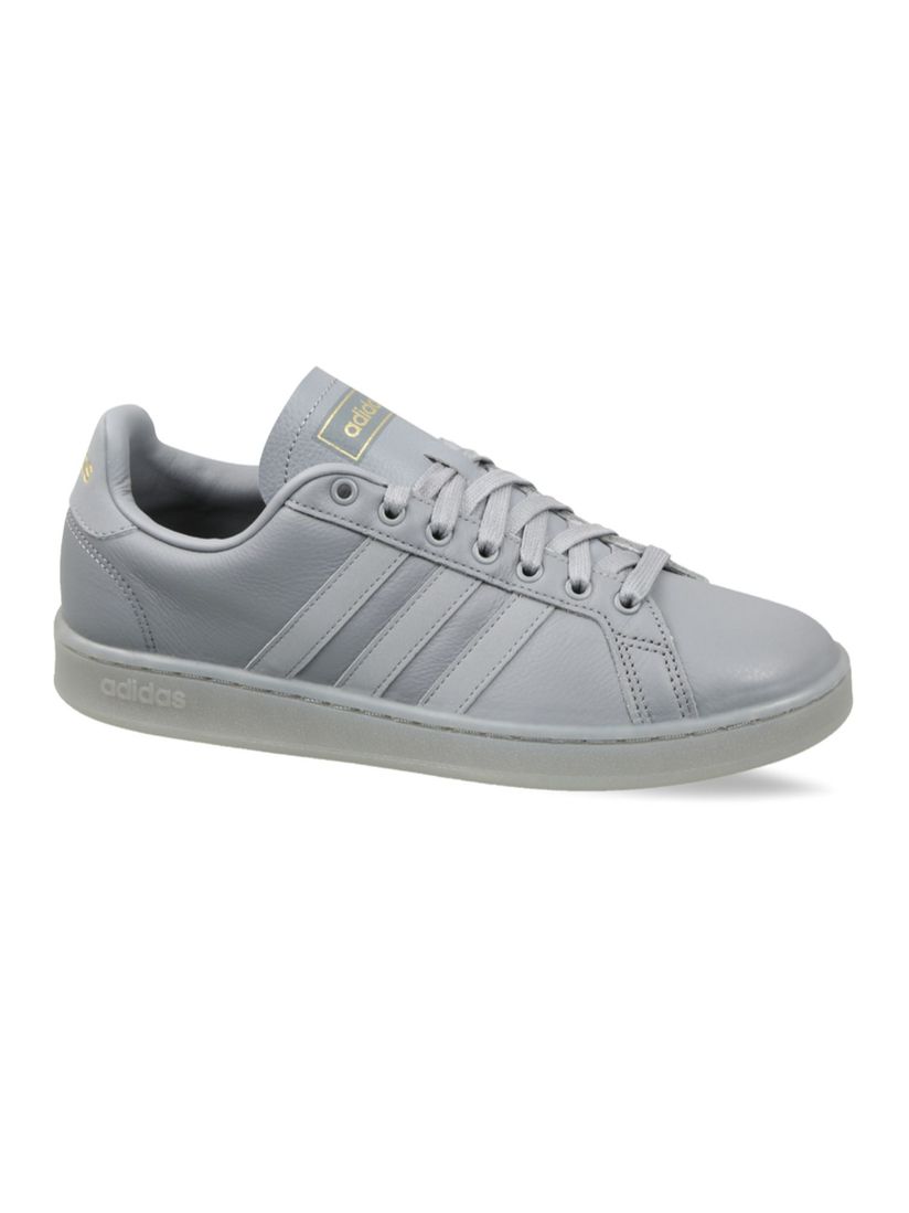 adidas grand court grey