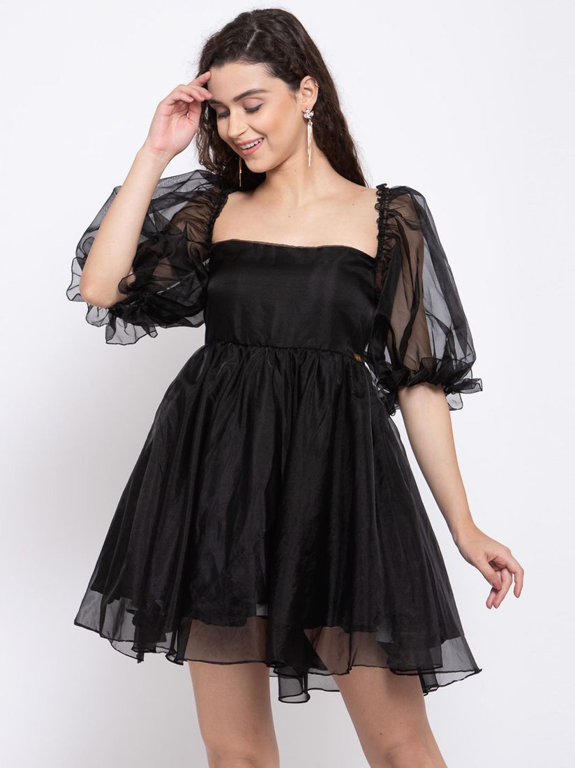 Little black flare dress Clearance