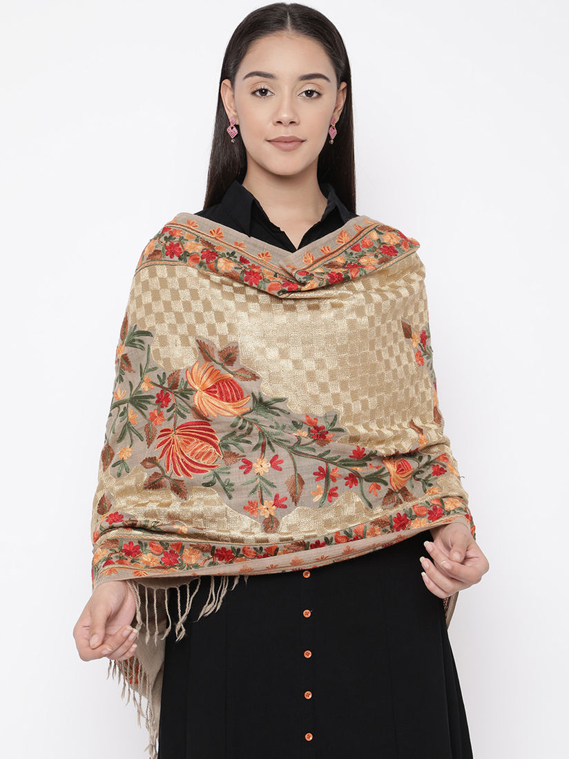 Woolen stoles online Clearance