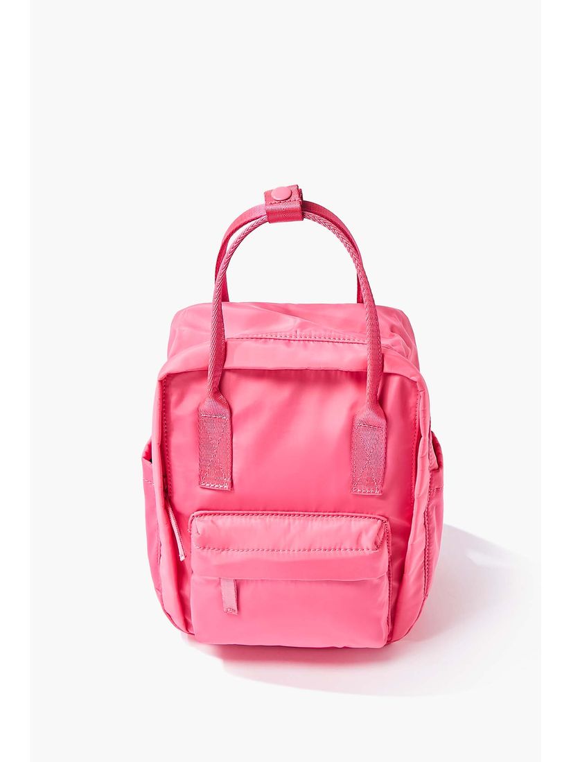 pink square backpack