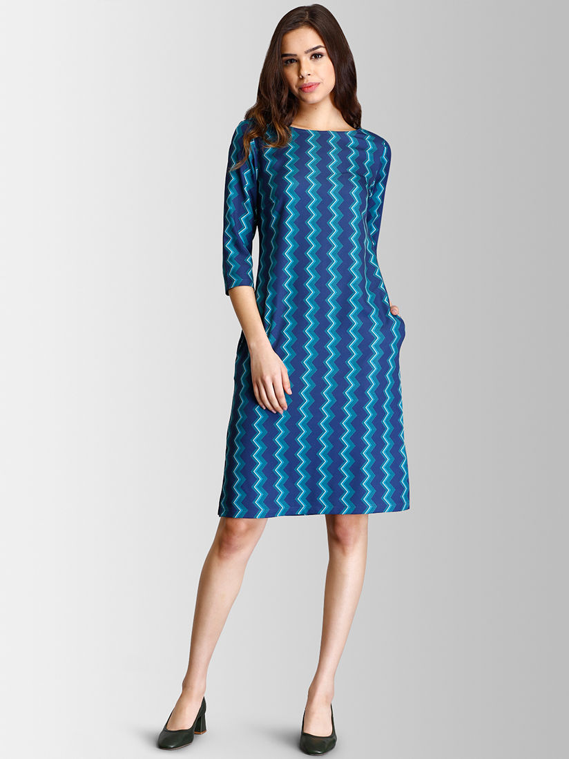 Geometric print dress Clearance