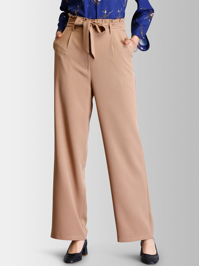 tie up waist pants