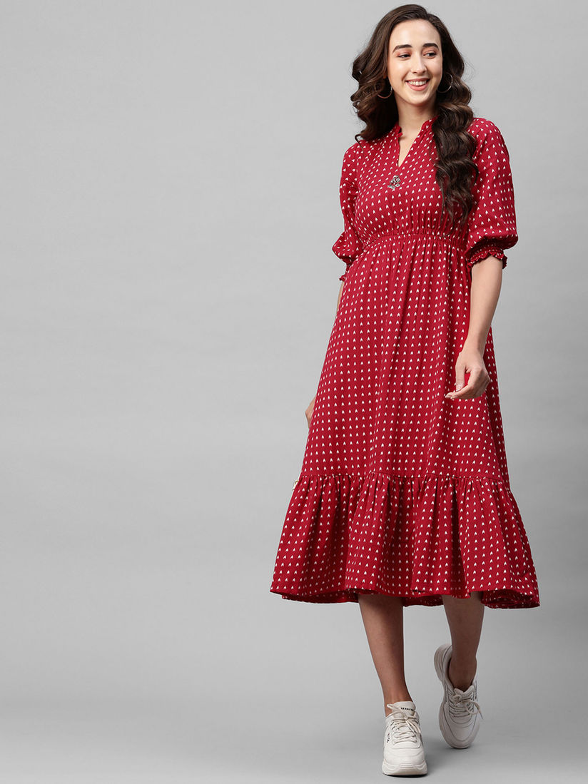 ikat maxi dress