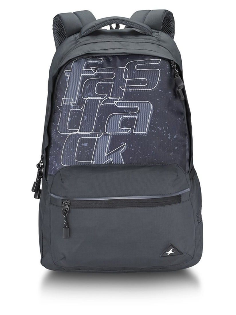 fastrack grey backpack